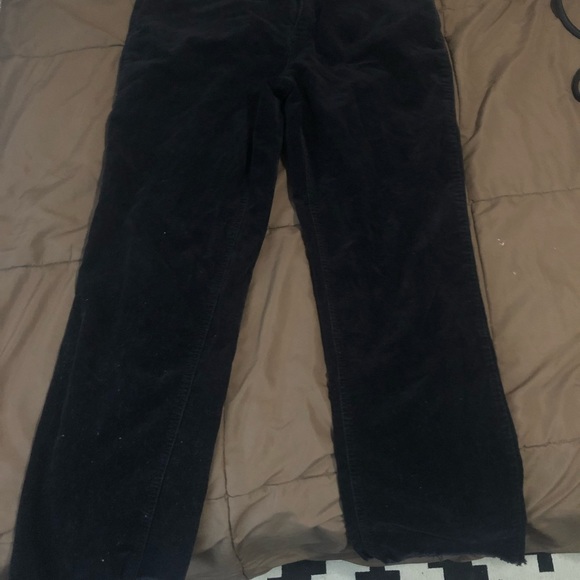 Black curdory pants - Picture 2 of 3